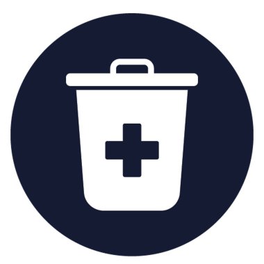 İlaç kavanozu izole edilmiş vektör simgesi kolayca değiştirilebilir ya da düzenlenebilir