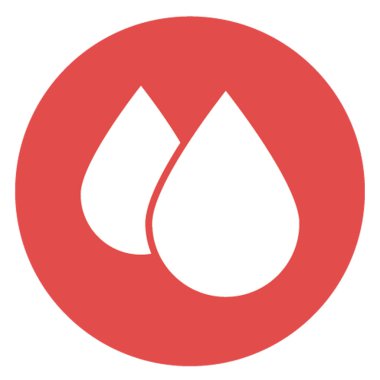 Kolayca değiştirilebilen ya da düzenlenebilen izole edilmiş Vektör simgesini bırak