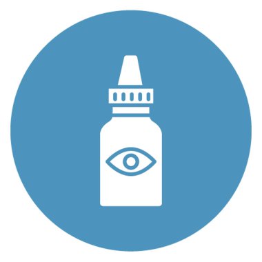 Lens Çözümleri Kolayca değiştirilebilen veya düzenlenebilen izole edilmiş Vektör simgesi