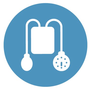 Bp İşlemcisi Kolayca değiştirilebilir veya düzenlenebilir Vektör simgesi