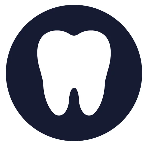 Icône Vectorielle Isolée Des Dents Fissurées Qui Peut Être Facilement — Image vectorielle