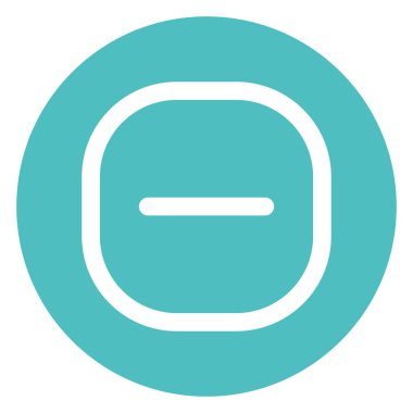 Circle, delete Bold Vector Icon which can be easily edited or modified