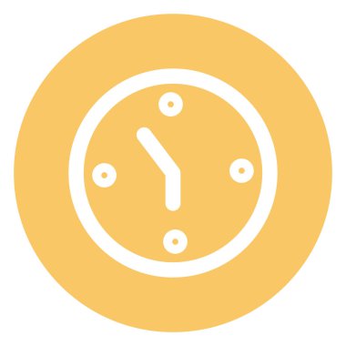 Minutes, stopwatch Bold Vector Icon which can be easily edited or modified