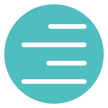 Align, alignment Bold Vector Icon which can be easily edited or modified