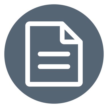 Paper, reading Bold Vector Icon which can be easily edited or modified