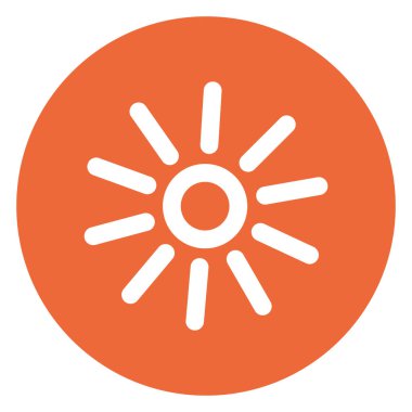 Allumination, brightness Bold Vector Icon which can be easily edited or modified