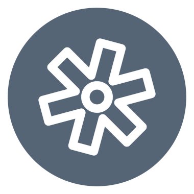 Aid, healthcare Bold Vector Icon which can be easily edited or modified