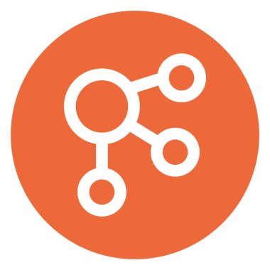 Connection, network Bold Vector Icon which can be easily edited or modified