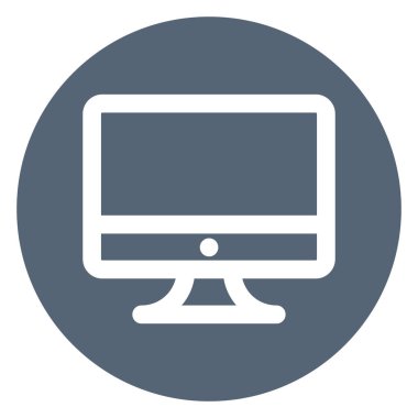 Lcd, led Bold Vector Icon which can be easily edited or modified