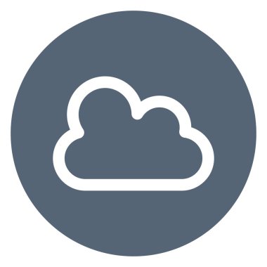 Cloud, data Bold Vector Icon which can be easily edited or modified