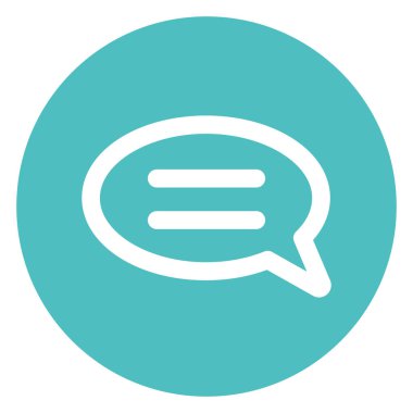 Bubble, chat Bold Vector Icon which can be easily edited or modified