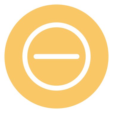 Circle, delete Bold Vector Icon which can be easily edited or modified