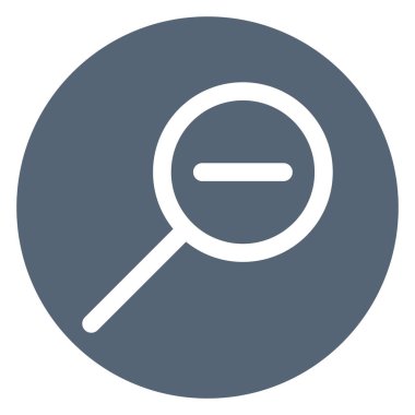Find, magnifier Bold Vector Icon which can be easily edited or modified