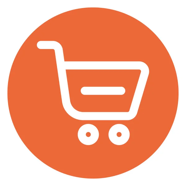 Buy Cart Bold Vector Icon Which Can Easily Edited Modified — 스톡 벡터
