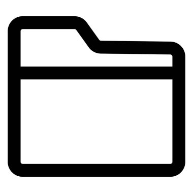 Data, folder Bold Vector Icon which can be easily edited or modified