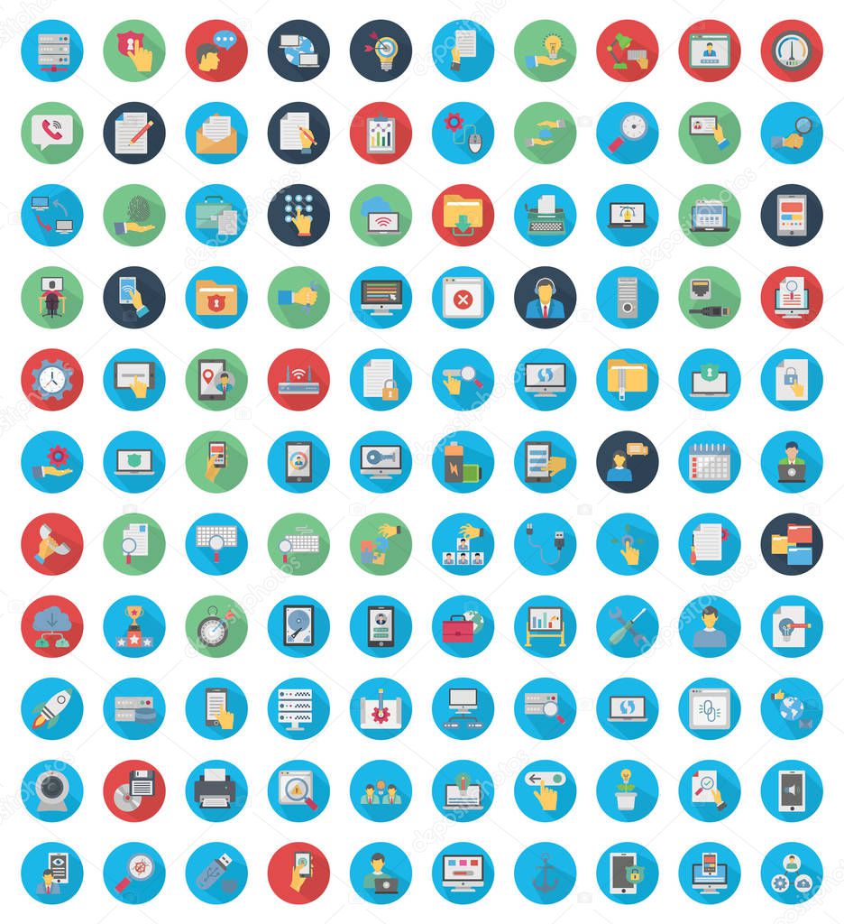 Web Programming Hosting Flat 336249376 - WDRFree Vector illustration of Web Programming Hosting Flat 336249376