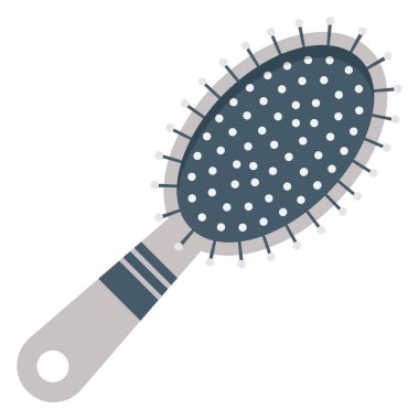 Kolayca düzenleyebilen ya da düzenleyebilen Saç Fırçası renk vektörü simgesi 