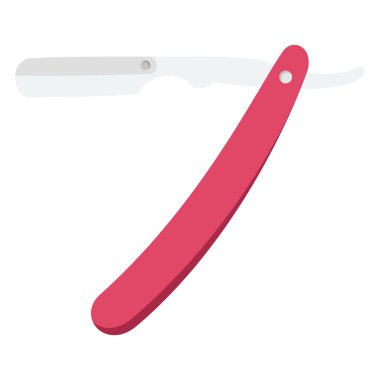 Berber Razor renk vektör simgesi kolayca düzenleyebilir ya da değiştirebilir