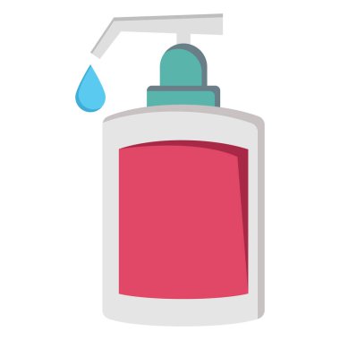 Sabun Dispenser renk vektörü simgesi. Kolayca düzenleyebilir ya da değiştirebilir.