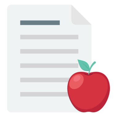 Diyet Çizelgesi renk vektörü simgesi kolayca düzenlenebilir ya da değiştirilebilir