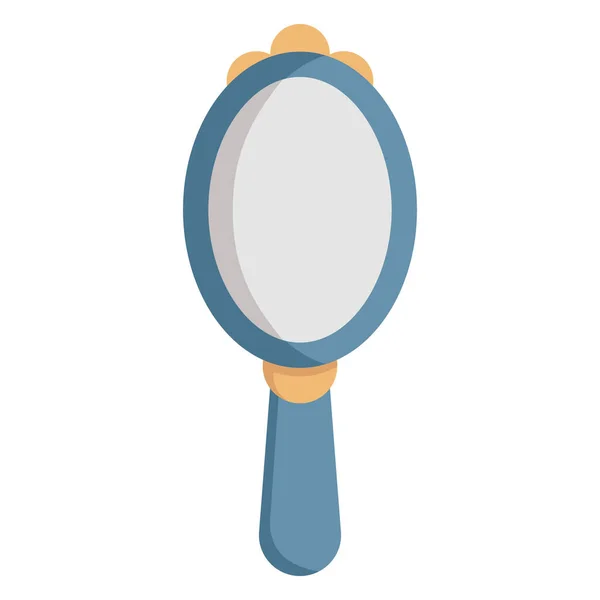 Hand Mirror Kleur Vector Pictogram Dat Gemakkelijk Kan Wijzigen Bewerken — Stockvector