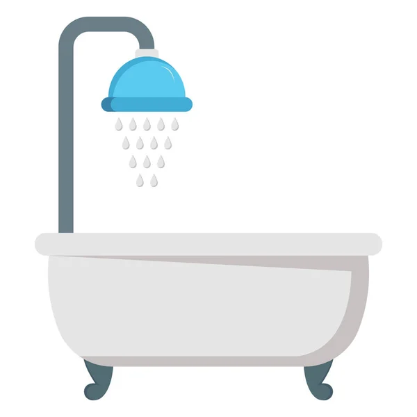 Bathtub Color Vector Icon Which Can Easily Modify Edit — Stock Vector