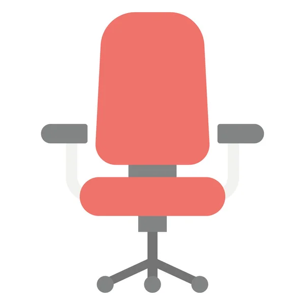 Καρέκλα Έπιπλα Χρώμα Διάνυσμα Εικονίδιο Που Μπορεί Εύκολα Τροποποιήσει Επεξεργαστείτε — Διανυσματικό Αρχείο