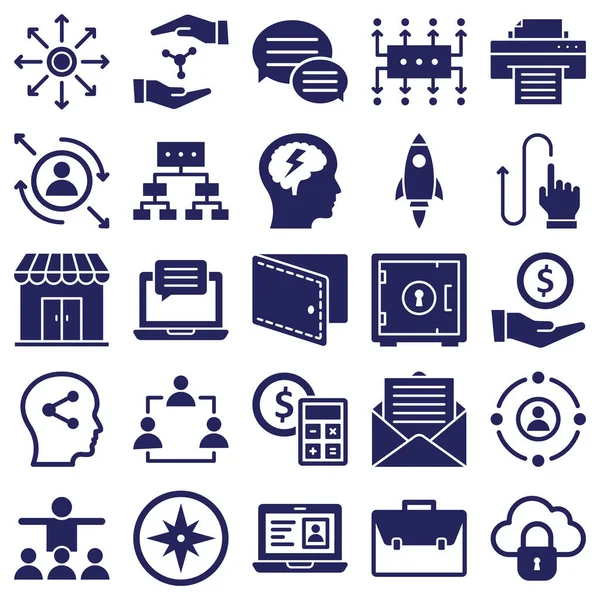 Global Business izole edilmiş vektör simgeleri her bir simge kolayca değiştirilebilir veya düzenlenebilir