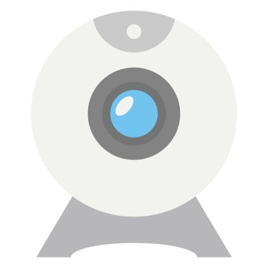 Kolayca düzenleyebilen ve düzenleyebilen Kamera Renk Vektörü Simgesi