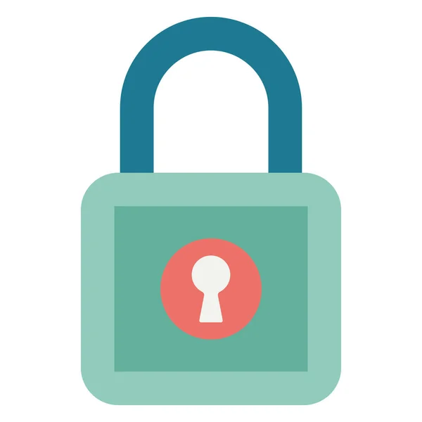 Lock Color Vector Icon Який Може Легко Модифікувати Або Редагувати — стоковий вектор