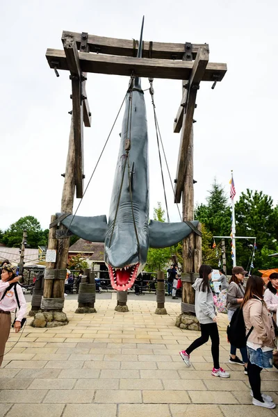 OsaKA, JAPAN - OCTOBER 13, 2016: Photo of the JAWS,one of the mo — Stock Photo, Image