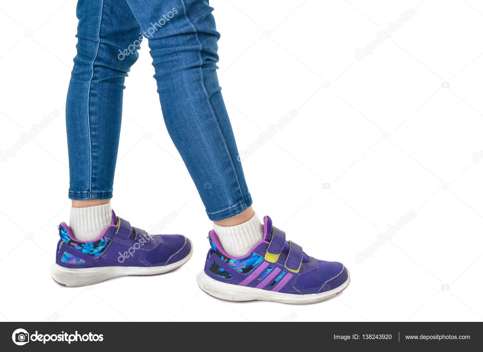 girls wearing shoes
