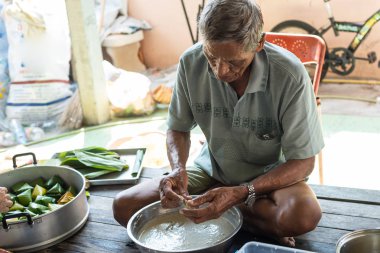 Prachubkirikhan, Tayland - 26 Ocak 2017: Tay komuta sizde mak