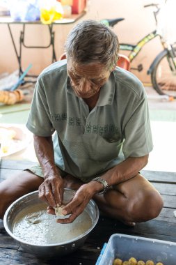 Prachubkirikhan, Tayland - 26 Ocak 2017: Tay komuta sizde mak