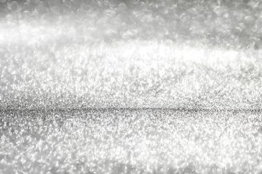 Gümüş bulanık Glitter arka plan