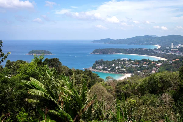 Karon Viewpoint Phuket Trip Beach — Stock Photo, Image