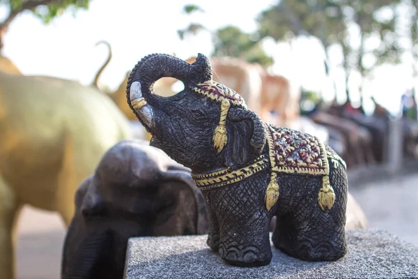 Figures of elephants Thai religious symbols