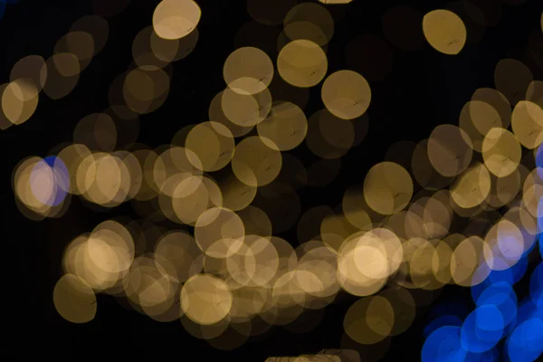 Textura Las Luces Navidad Guirnaldas Desenfoque Fondo Luces Vacaciones Bokeh — Foto de Stock