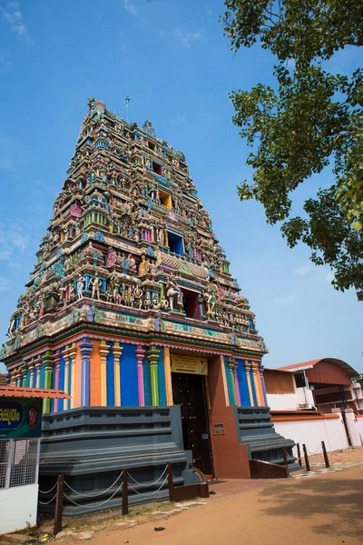 Индия Керала Февраля 2019 Года Традиционный Индуистский Храм Кидангампарамбу Сри — стоковое фото