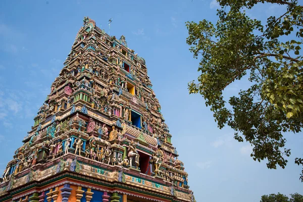 Traditional Hindu Temple Kidangamparambu Sree Bhuvaneswari India Allapuzha Allepi Kerala — Stock Photo, Image