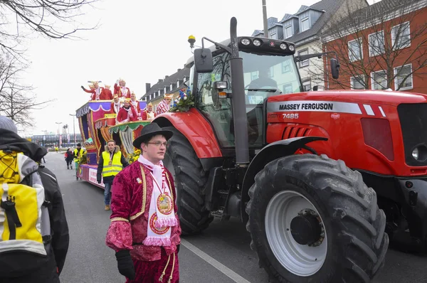 Neuwied Germany February 2013 Annual German Carnival Rosenmontag English Rose — Stock Photo, Image