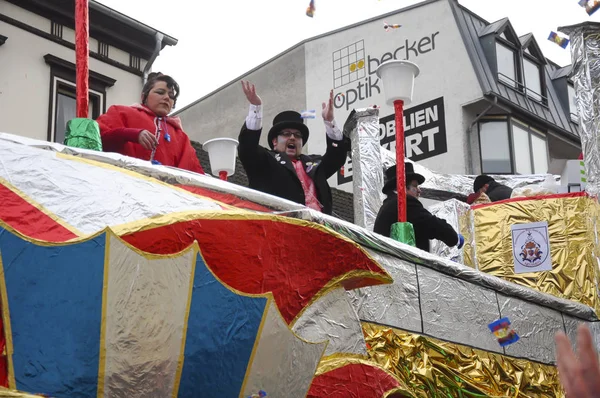 Neuwied Germany February 2013 Annual German Carnival Rosenmontag English Rose — Stock Photo, Image