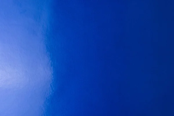 Fond Bleu Papier Véritable Couleur Brillante Éclairé Par Une Lumière — Photo