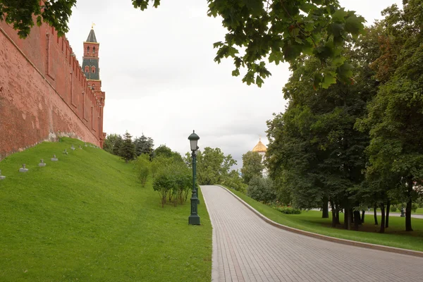 Moskau, der Alexandrowski-Garten — Stockfoto