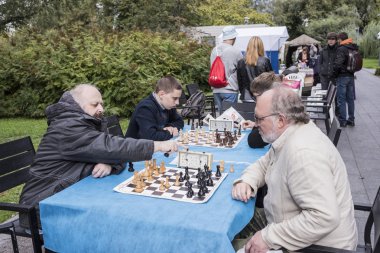 Millet, Muzeon parkta satranç oyun