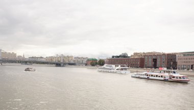 Turist Moskova-ri float gemide yolcu gemileri