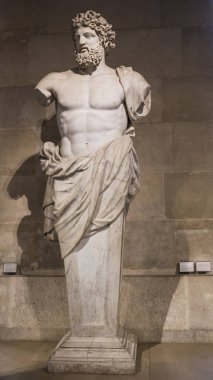 İlahi sakal Jüpiter Versailles dedi büstü. Koleksiyonları ro