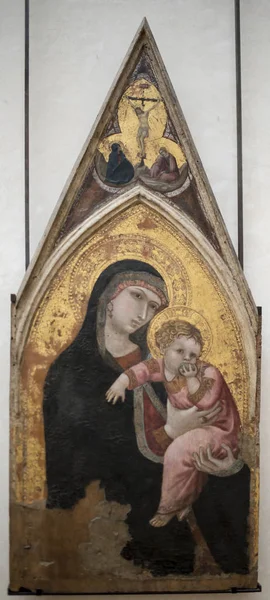 Ambrogio Lorenzetti. Se relacionan con Sienne et en Toscane en el — Foto de Stock