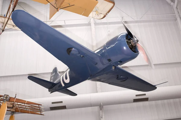 Potez 53 / 7 (1933) en el Museo de Astronáutica y Aviación Le — Foto de Stock