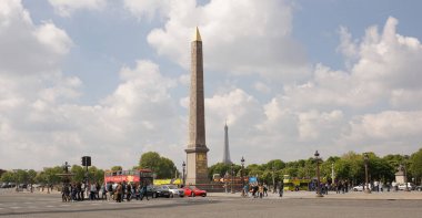  Taşıma/iş arabaları Concorde tarafından. Alan turistler tarafından ziyaret edilmiştir